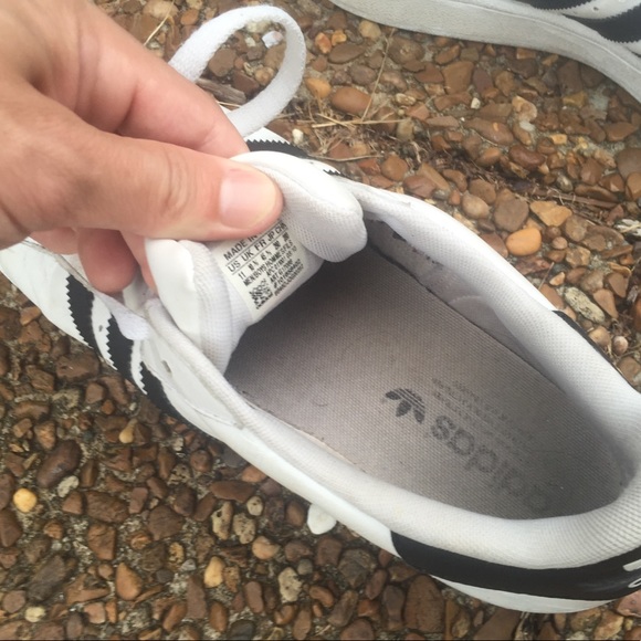 Adidas Classics Mens Shell Toed Size 11 SEE PICS - Picture 5 of 7